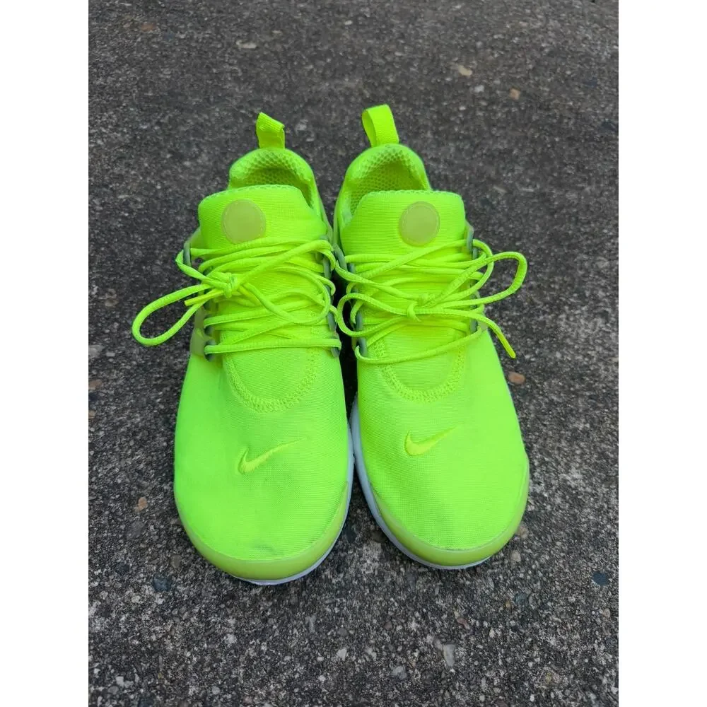 Nike Presto (GS) - DO1379 700 Volt / Black Youth 7Y / Womens 8.5 Shoes Sneakers